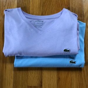 Lacoste V neck size 4